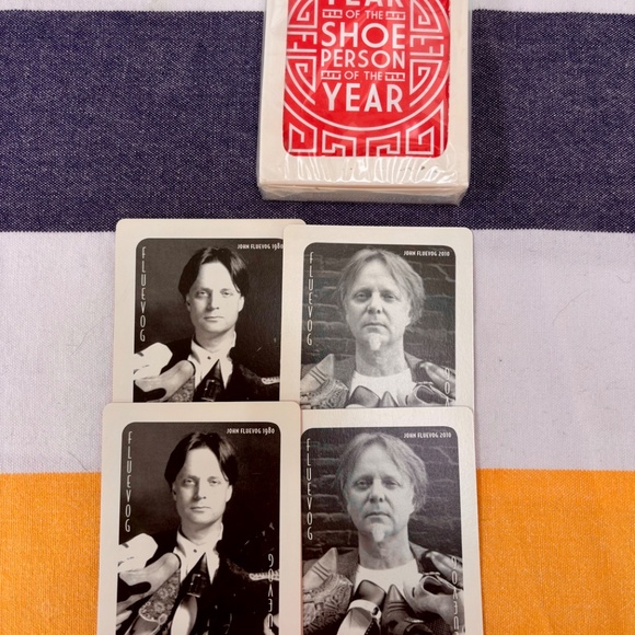 John Fluevog (JF) Playing Cards SEALED in original pkg. With protective case. EN - Picture 2 of 3